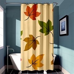 Autumn Leaves Shower Curtain 36  X 72  (stall)  by DithersDesigns