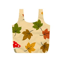 Autumn Leaves Full Print Recycle Bag (s) by DithersDesigns