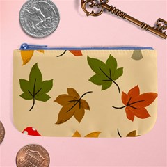 Autumn Leaves Large Coin Purse