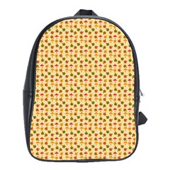 Autumn Leaves Tile School Bag (large) by DithersDesigns