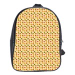 Autumn Leaves Tile School Bag (Large) Front