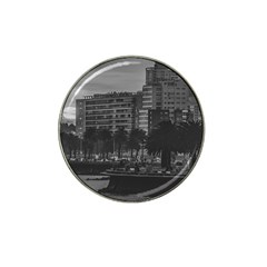 Sunset Coastal Urban Scene, Montevideo, Uruguay Hat Clip Ball Marker (10 Pack) by dflcprintsclothing