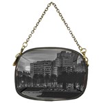 Sunset Coastal Urban Scene, Montevideo, Uruguay Chain Purse (Two Sides) Front