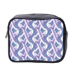 White Peacocks Mini Toiletries Bag (two Sides) by marynarts