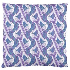 White Peacocks Standard Flano Cushion Case (two Sides) by marynarts