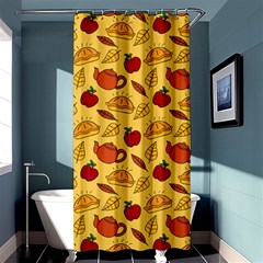 Apple Pie Pattern Shower Curtain 36  X 72  (stall)  by designsbymallika