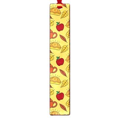 Apple Pie Pattern Large Book Marks by designsbymallika