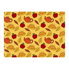 Apple Pie Pattern Double Sided Flano Blanket (mini)  by designsbymallika