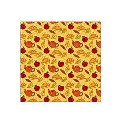 Apple Pie Pattern Satin Bandana Scarf by designsbymallika