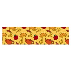 Apple Pie Pattern Satin Scarf (oblong) by designsbymallika