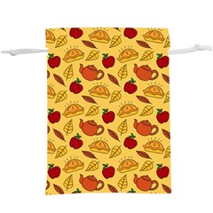 Apple Pie Pattern  Lightweight Drawstring Pouch (xl) by designsbymallika