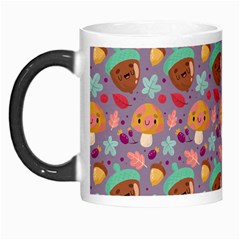 Nuts And Mushroom Pattern Morph Mugs by designsbymallika