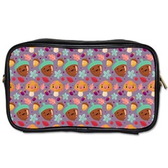 Nuts And Mushroom Pattern Toiletries Bag (one Side) by designsbymallika