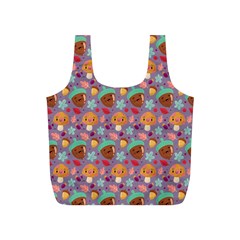 Nuts And Mushroom Pattern Full Print Recycle Bag (s) by designsbymallika