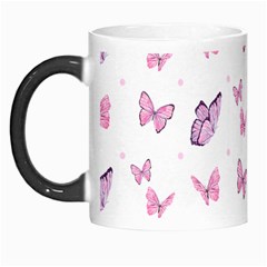 Pink Purple Butterfly Morph Mugs by designsbymallika