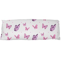 Pink Purple Butterfly Body Pillow Case (dakimakura) by designsbymallika