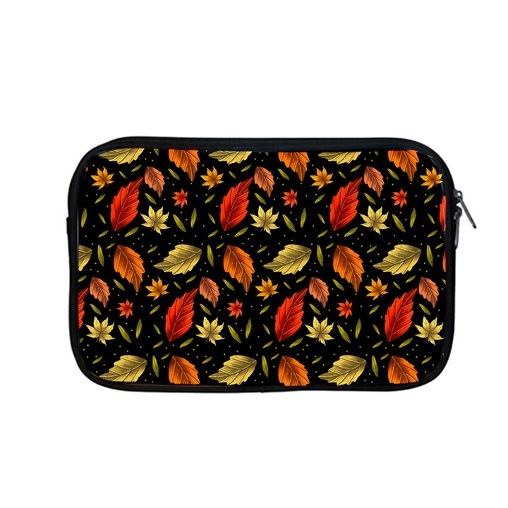 Golden Orange Leaves Apple MacBook Pro 13  Zipper Case