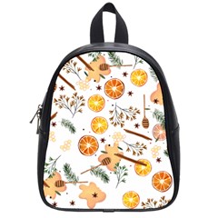 Honey Bee Pattern School Bag (small) by designsbymallika