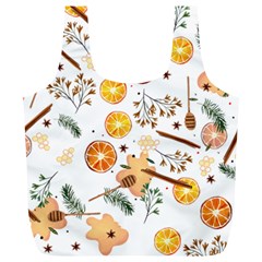 Honey Bee Pattern Full Print Recycle Bag (xl) by designsbymallika