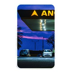 Night Scene Gas Station Building, Montevideo, Uruguay Memory Card Reader (rectangular) by dflcprintsclothing