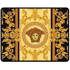 Versace Legacy  Fleece Blanket (medium)  by customboxx