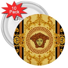 Versace Legacy  3  Buttons (10 Pack)  by customboxx