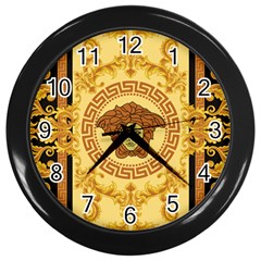 Versace Legacy  Wall Clock (black) by customboxx