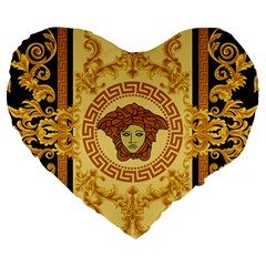 Versace Legacy  Large 19  Premium Heart Shape Cushions