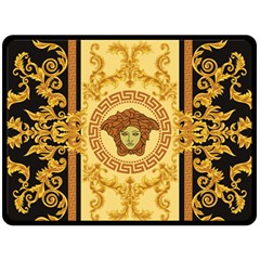 Versace Legacy  Double Sided Fleece Blanket (large)  by customboxx