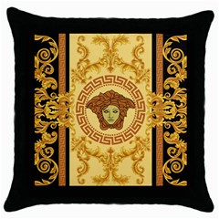 My Design Throw Pillow Case (black)