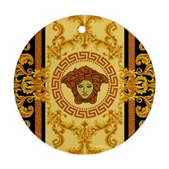 My Design Round Ornament (two Sides)