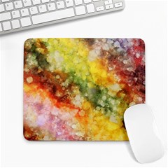 The Drawn Background Grunge, A Multikolor Large Mousepads by FloraaplusDesign