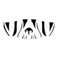 Emperor Penguin Family Love Heart Stretchable Headband by WayfarerApothecary