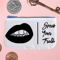 Speak Your Truth Large Coin Purse by 20SpeakYourTruth20