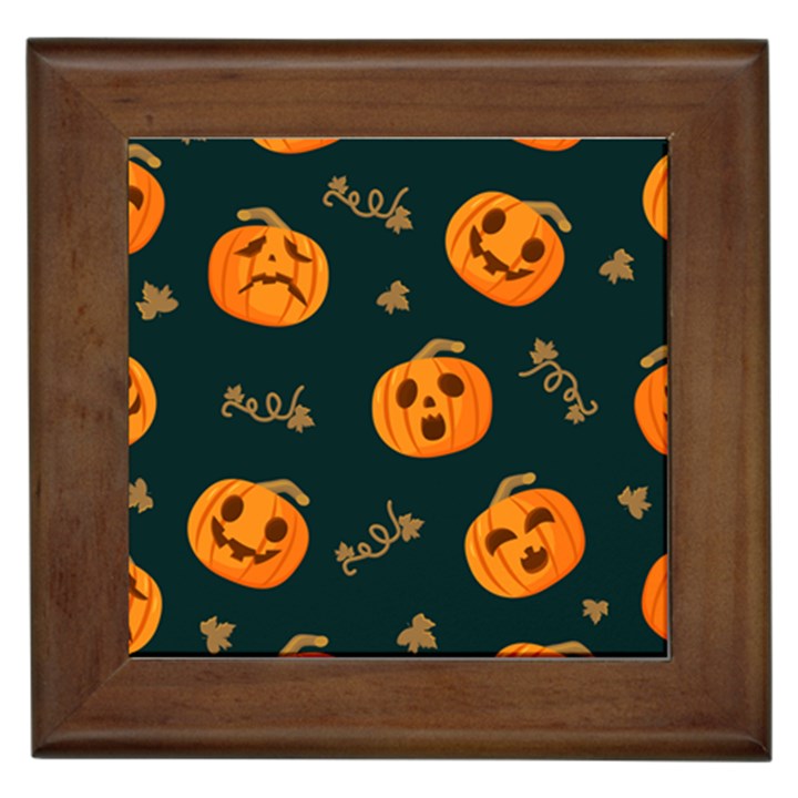 Halloween Framed Tile