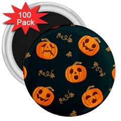 Halloween 3  Magnets (100 Pack) by Sobalvarro