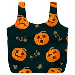 Halloween Full Print Recycle Bag (xl) by Sobalvarro