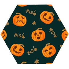 Halloween Wooden Puzzle Hexagon by Sobalvarro