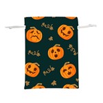 Halloween Lightweight Drawstring Pouch (L) Front