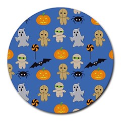 Halloween Round Mousepads by Sobalvarro