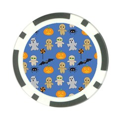 Halloween Poker Chip Card Guard by Sobalvarro