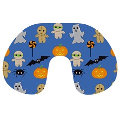 Halloween Travel Neck Pillow by Sobalvarro