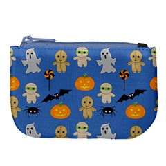 Halloween Large Coin Purse by Sobalvarro