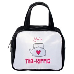 Your Tea-riffic Classic Handbag (one Side)