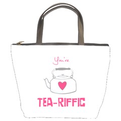 Your Tea-riffic Bucket Bag by CuteKingdom