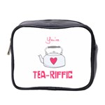 Your Tea-riffic Mini Toiletries Bag (Two Sides) Front