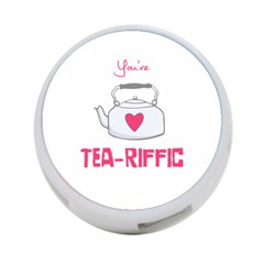 Your Tea-riffic 4-port Usb Hub (two Sides) by CuteKingdom