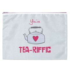 Your Tea-riffic Cosmetic Bag (xxl)