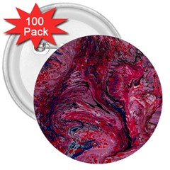 Dragons Flames 3  Buttons (100 Pack)  by kaleidomarblingart