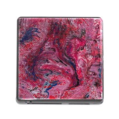 Dragons Flames Memory Card Reader (square 5 Slot) by kaleidomarblingart